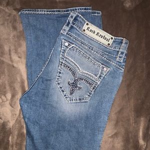 ROCK REVIVAL bootcut jeans size 31